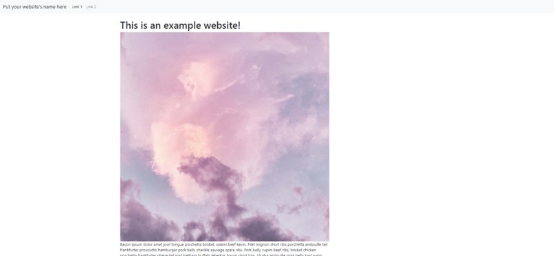 INIT Bootstrap Starter Pack! – screenshot 1