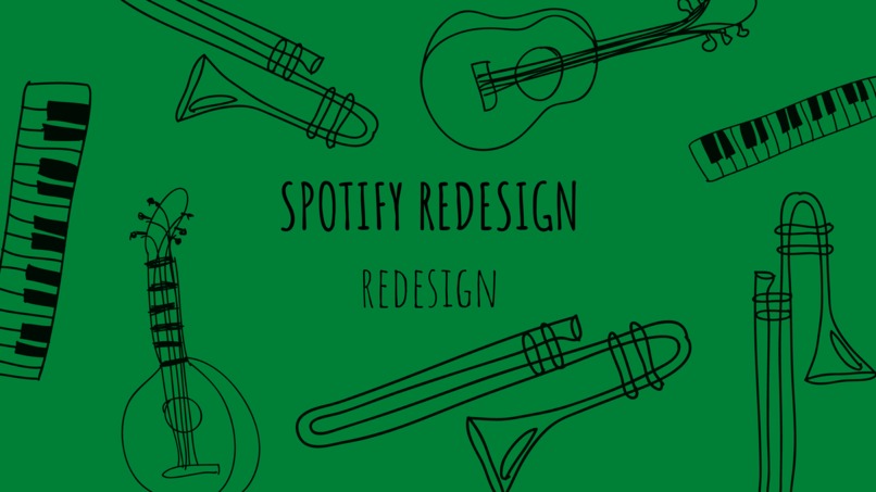 Spotify Redesign UI/UX – screenshot 1