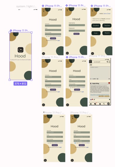 Team Purple - The Hood App – screenshot 2