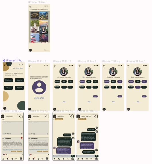 Team Purple - The Hood App – screenshot 3