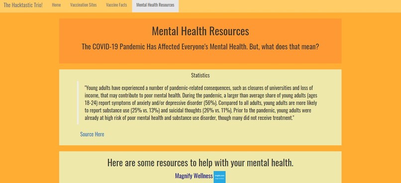 COVID-Relief-Website – screenshot 4