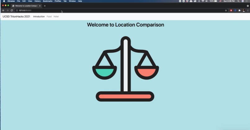Location Comparison – screenshot 1
