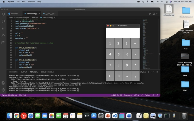 CALCULATOR – screenshot 1