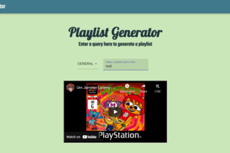 The Playlist Generator
