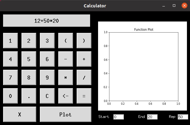 Calc&Plot – screenshot 1