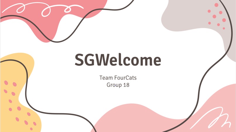 SGWelcome – screenshot 1