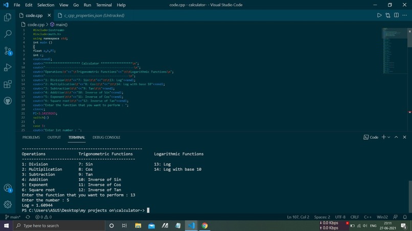 Calculator – screenshot 1