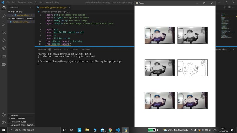 Cartoonify-MLH – screenshot 3