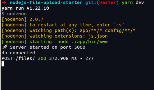 Nodejs-file-upload-starter – screenshot 2