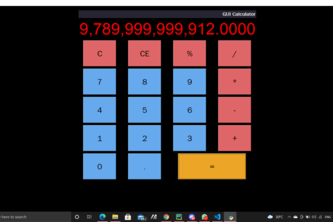 the calculator