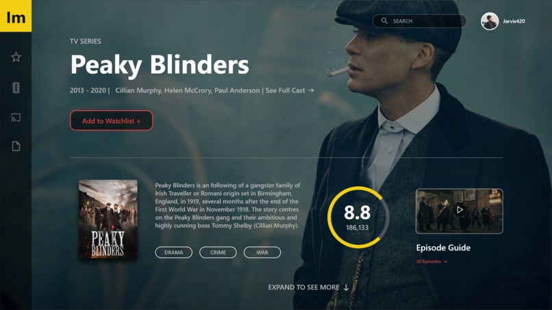 Peaky Blinders IMDB – screenshot 2