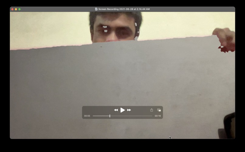 Invisibility Cloak using Computer Vision – screenshot 1