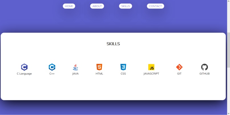 Personal Blog Website – screenshot 1
