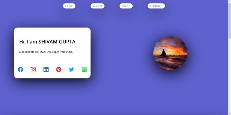Personal Blog Website – screenshot 3