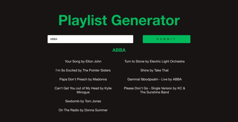 Playlist Builder! – screenshot 2