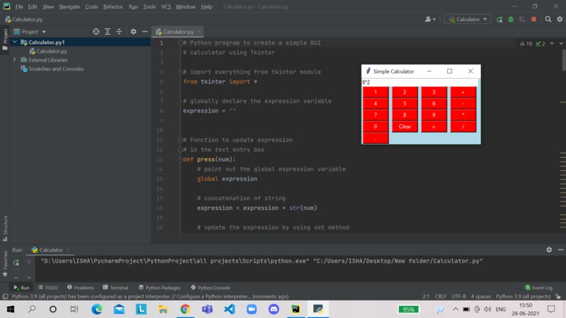 Calculator – screenshot 1