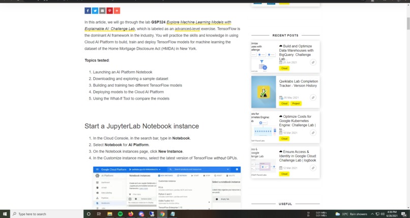 Explore Machine Learning – screenshot 1