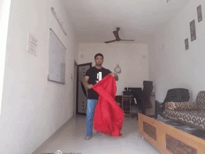 Invisibility Cloak using Computer Vision – screenshot 2