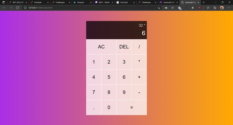 JS-Calc – screenshot 1