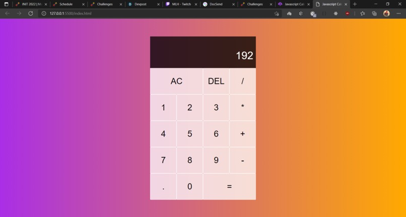 JS-Calc – screenshot 2