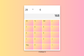 Calculator - MLH INIT
