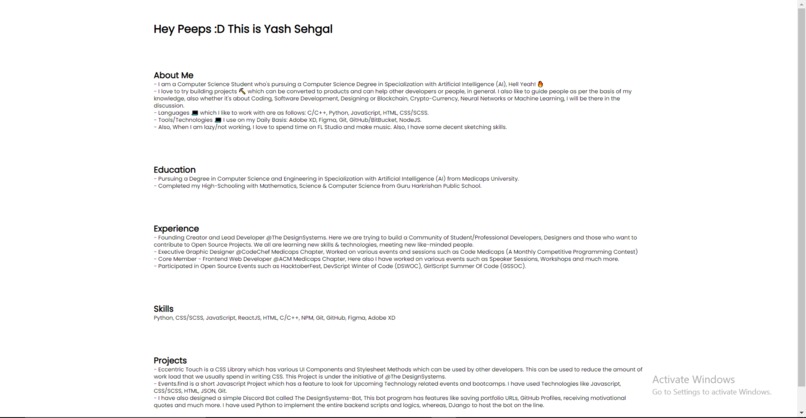 Portfolio Starter Kit – screenshot 1