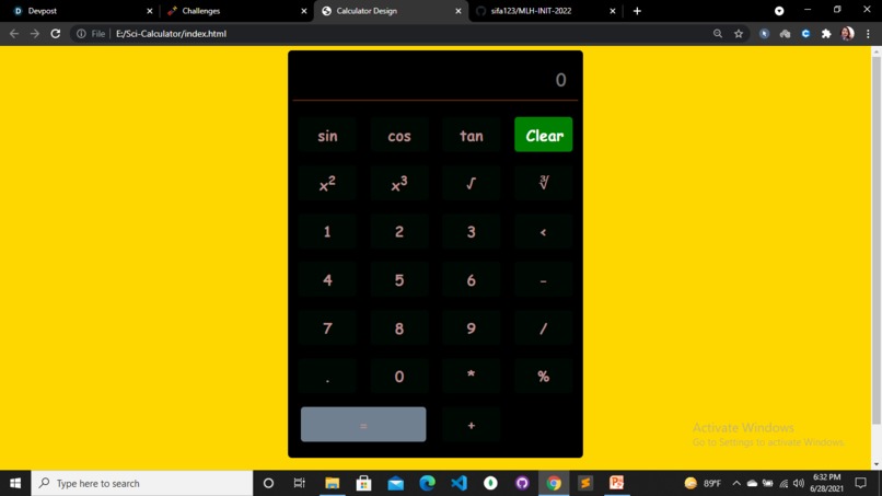 Calculator – screenshot 2