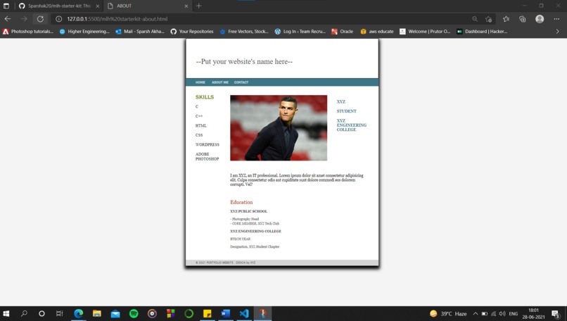 INIT HTML, CSS  Starter Pack – screenshot 2