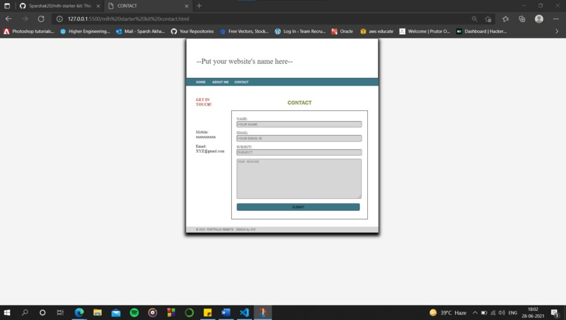 INIT HTML, CSS  Starter Pack – screenshot 3
