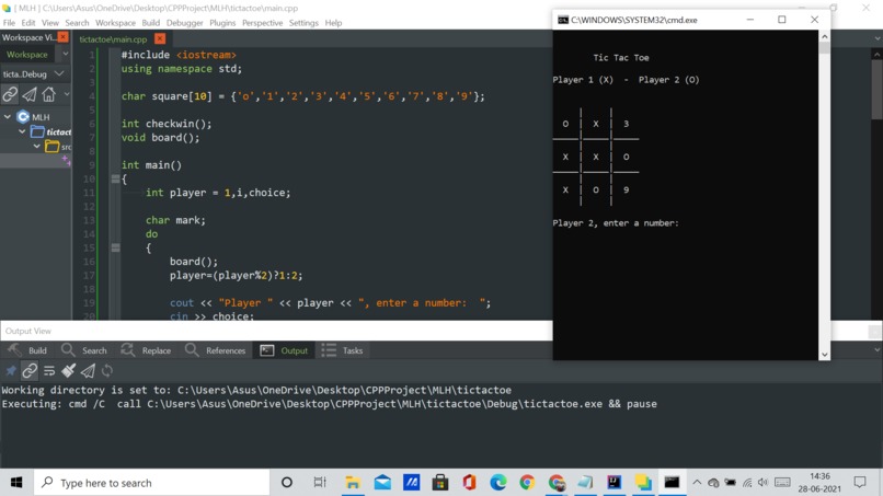 TIC-TAC-TOE – screenshot 1