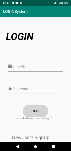  Login-Register-app – screenshot 1