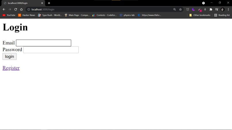 Nodejs Starter Template  – screenshot 1