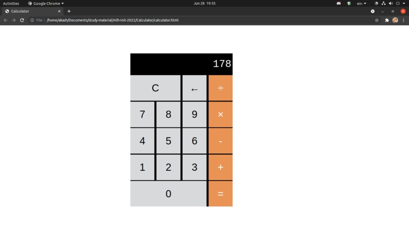 calculator – screenshot 1
