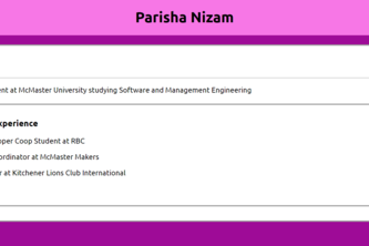 Personal Website