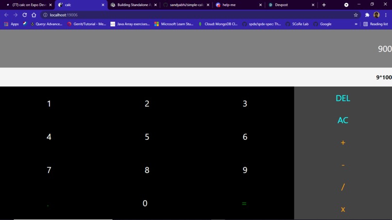 Calculator – screenshot 2