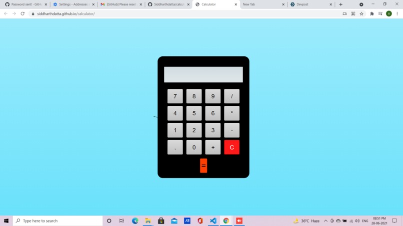 Calculator – screenshot 1