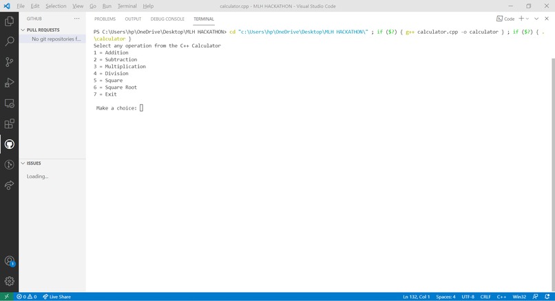 This is a project about Building a calculator . – screenshot 2