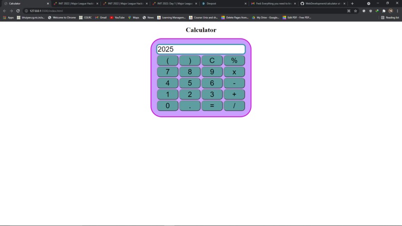 Build a Calcultor – screenshot 1