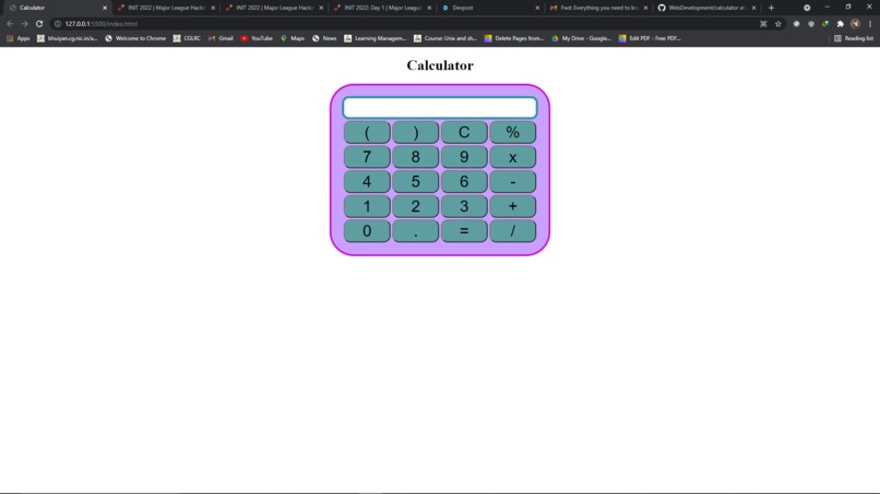 Build a Calcultor – screenshot 2