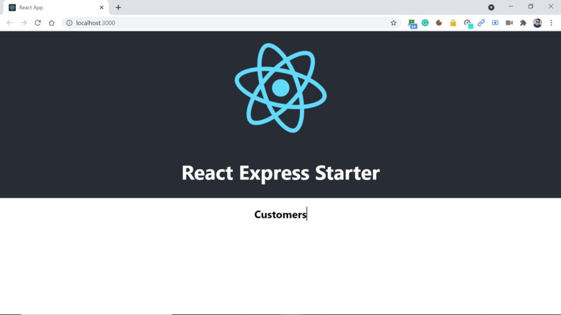 Starter Pack React – screenshot 1