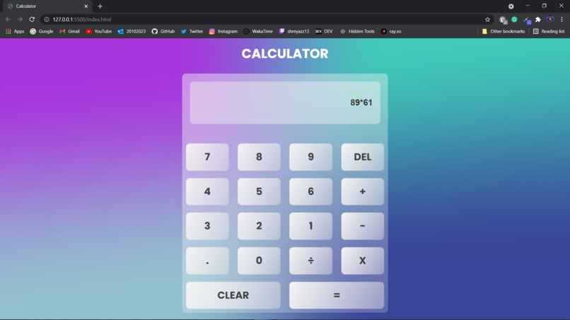 Calculator – screenshot 2