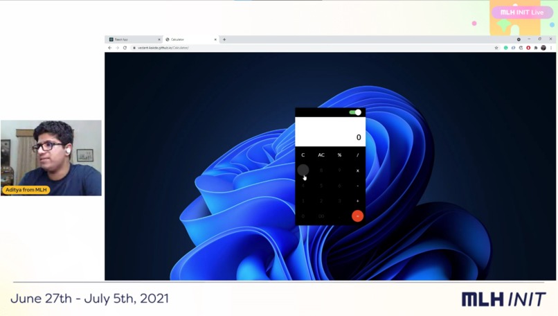 Built a Calculator – screenshot 2