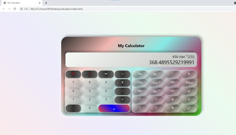 Calculator – screenshot 1