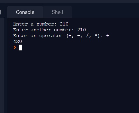 Calculator – screenshot 1