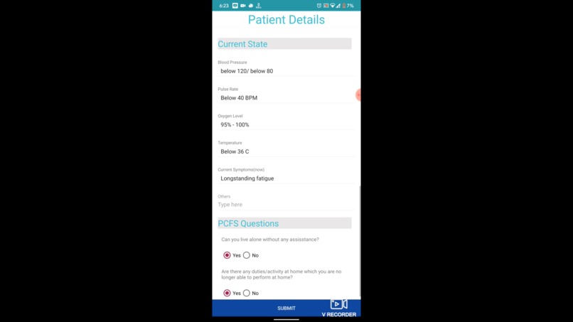 Post Covid Care – screenshot 4