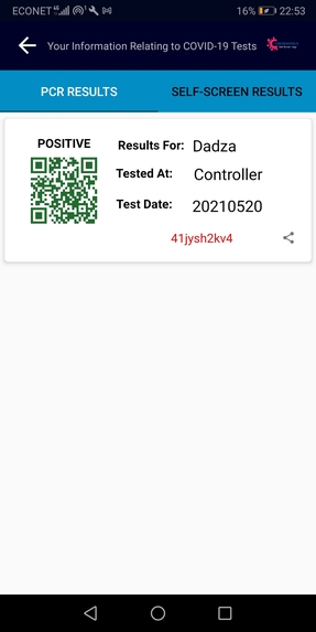 Covid-19 SelfScreen App – screenshot 6