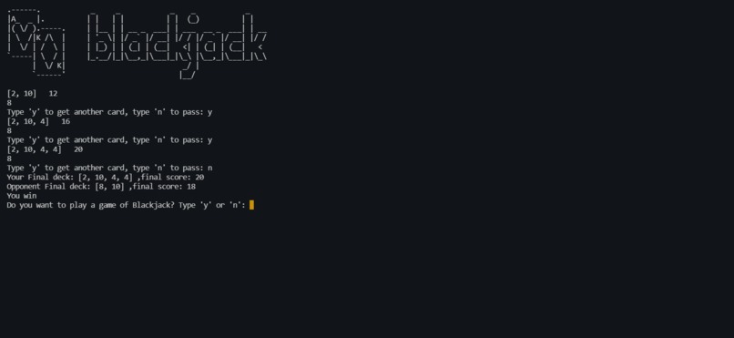 Black Jack Game – screenshot 2