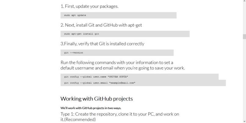 Git And Github – screenshot 1