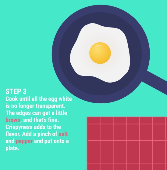How to Cook a Perfect Sunny-Side-Up Egg Flyer – screenshot 2