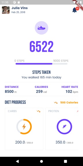 Build a Fitness App – screenshot 2